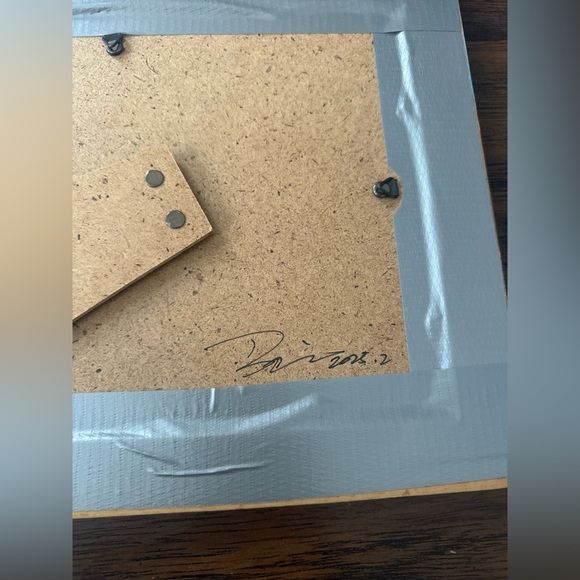 Acrylic Hand-Painted Suburban Neighborhood Art – 3D House Scene on Wood Frame - Picture 7 of 7